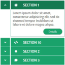 accordion faq with category helper plugin logo